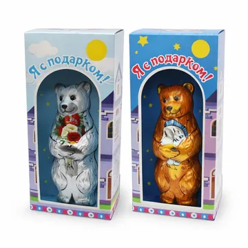 Teddy Bear “With a Gift” with a toy